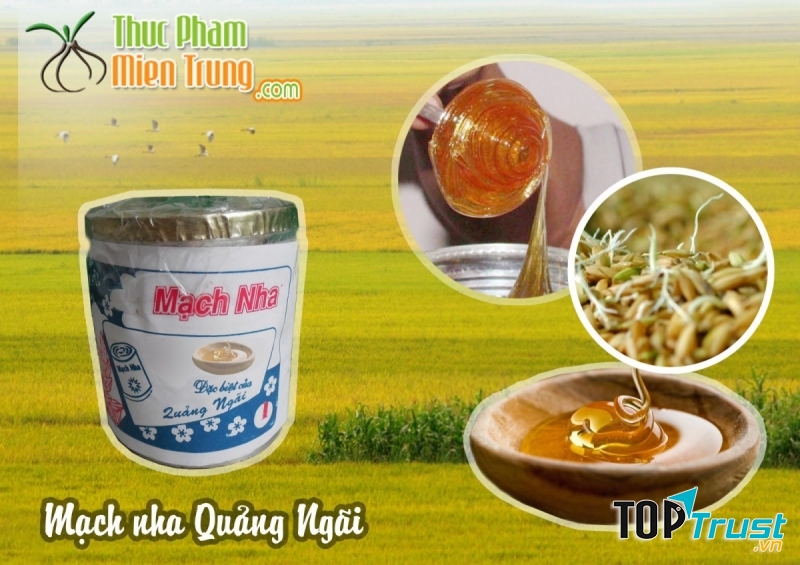 Mạch nha đặc sản lâu đời của Quảng Ngãi