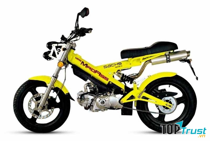 Madass 125 sở hữu kiểu dáng rất lạ và độc đáo.