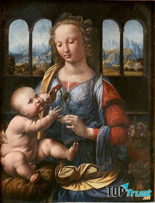 Madonna of the carnation (1478-1480)