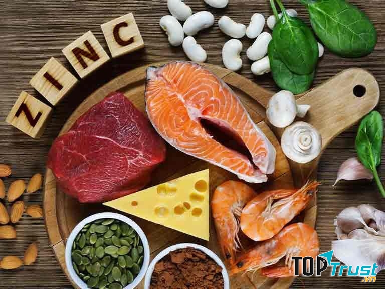 Kẽm giúp xương chắc khỏe