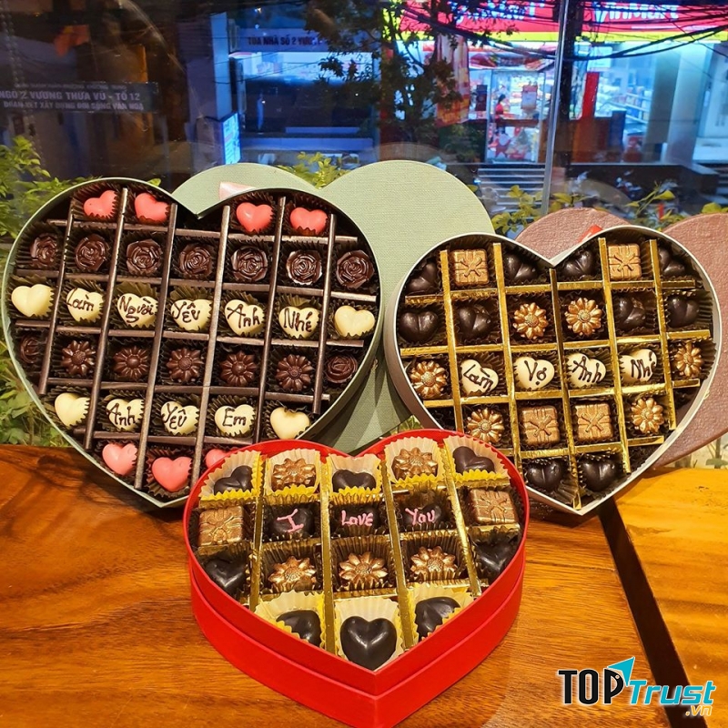 Những sản phẩm chocolate tại MAIKA Chocolate
