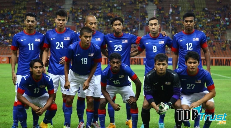 Tuyển Malaysia với biệt danh Hổ Mã Lai