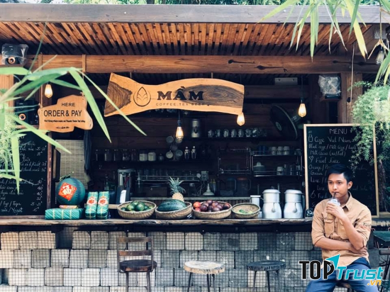 Mầm coffee tea beer