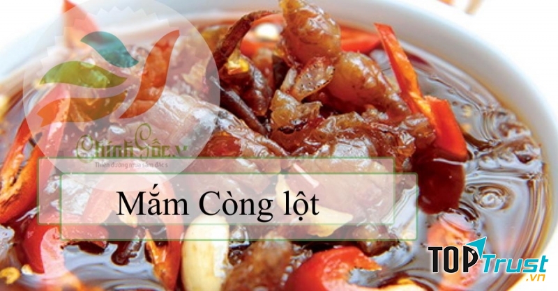 Đặc sản mắm còng lột gò công