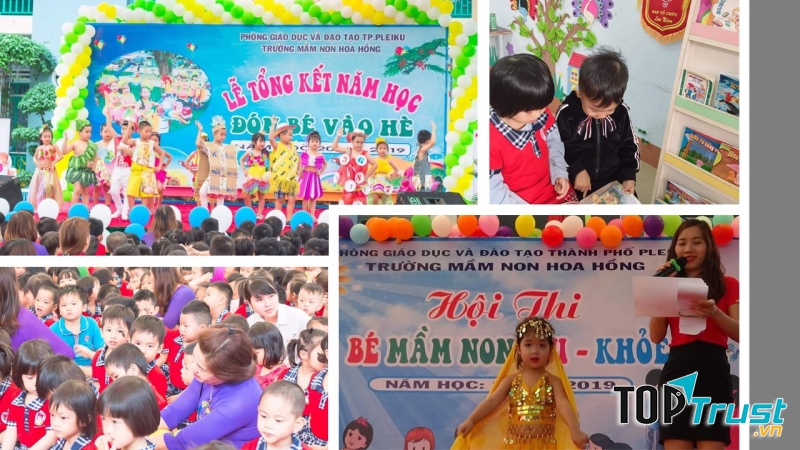 Trường mầm non Hoa Hồng Pleiku