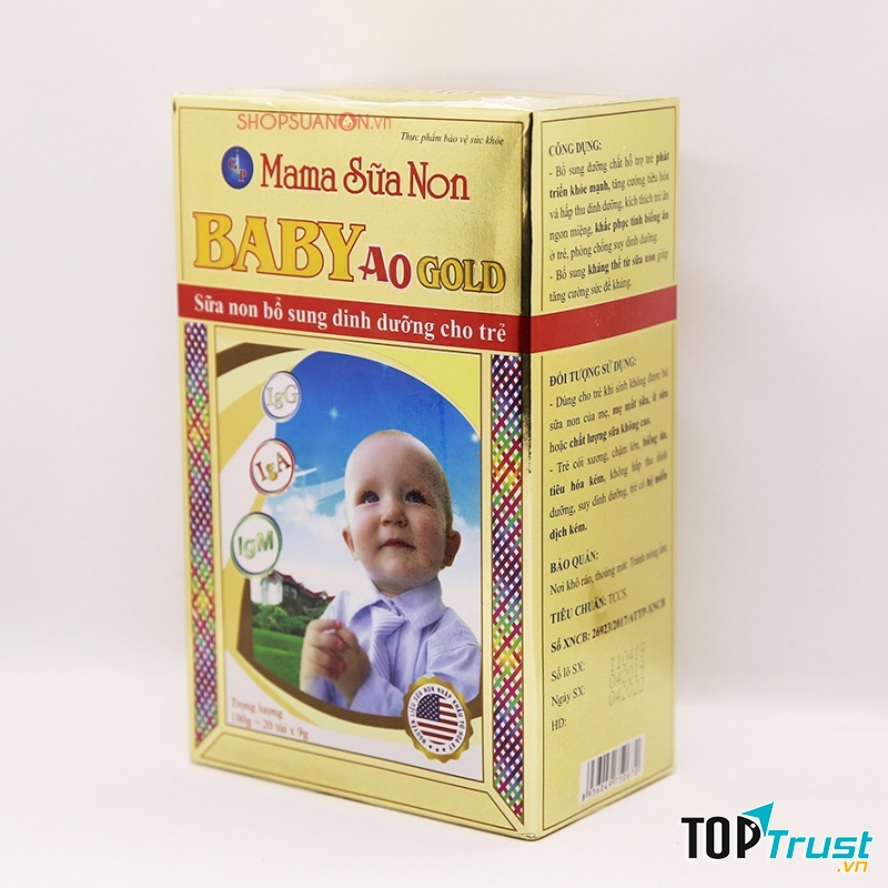 Mama sữa non baby A0 9g Gold