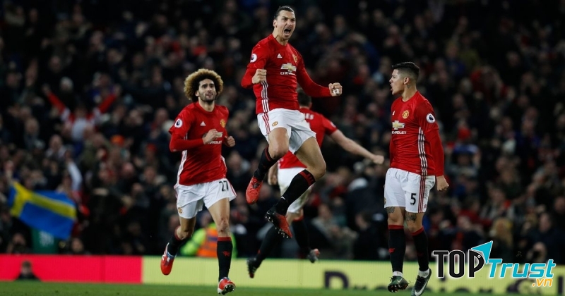 Manchester United đá rất hay trên sân nhà