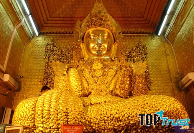 Tượng phật chùa Mahamuni