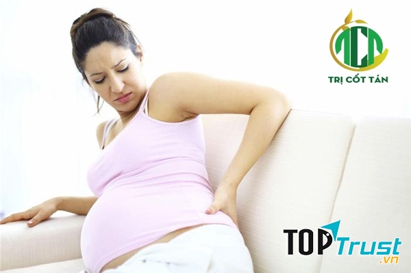 Mang thai cũng là nguyên nhân thoát vị đĩa đệm