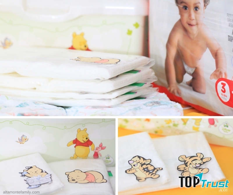 Có thể chuẩn bị các loại tã giấy siêu mỏng để trẻ thoải mái hoạt động