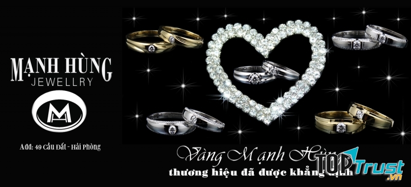 Nhẫn cưới Hải Phòng của Mạnh Hùng