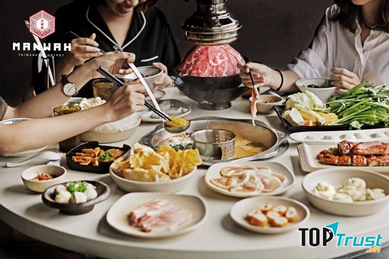 Menu đa dạng