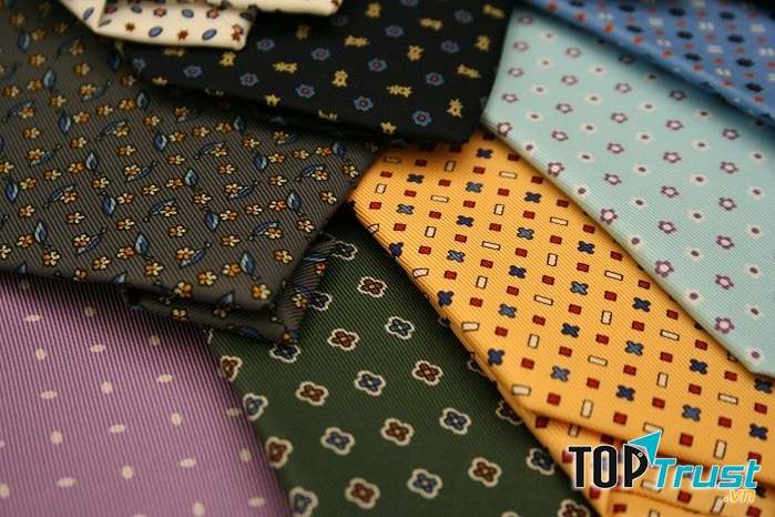 Các mẫu cà vạt Marinella