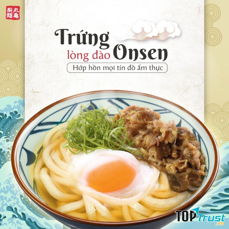 Trứng lòng đào Onsen- hớp hồn mọi tín đồ ẩm thực