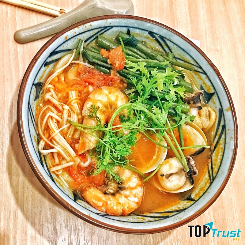 Mì Udon Tomyum hải sản đặc biệt