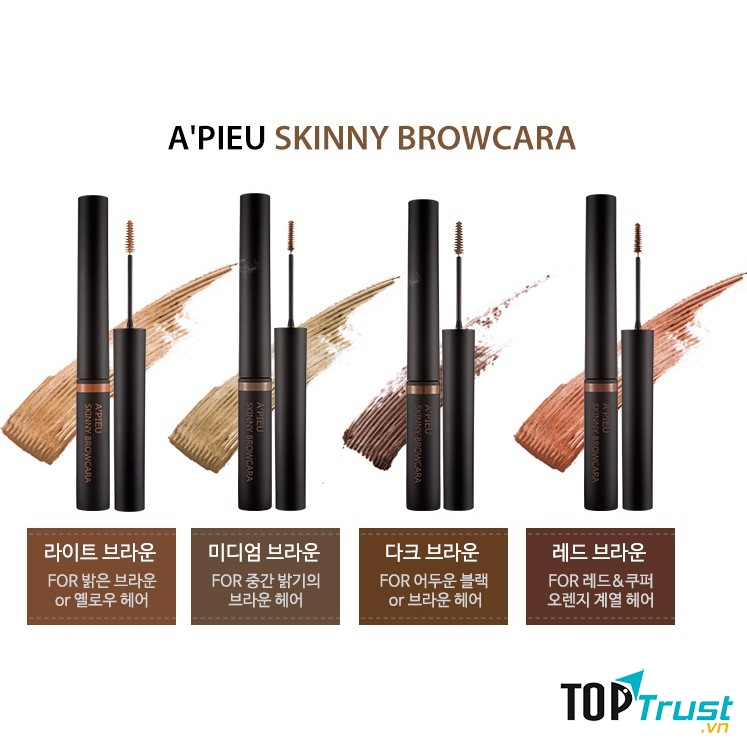 Mascara chân mày A'Pieu Skinny Browcara