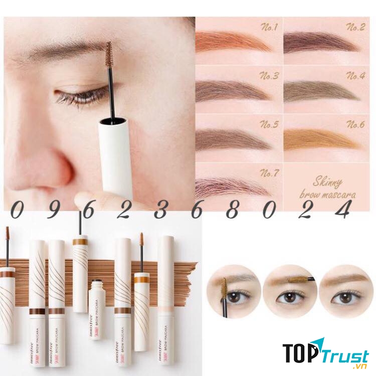 Mascara chân mày Innisfree Skinny Brow Mascara