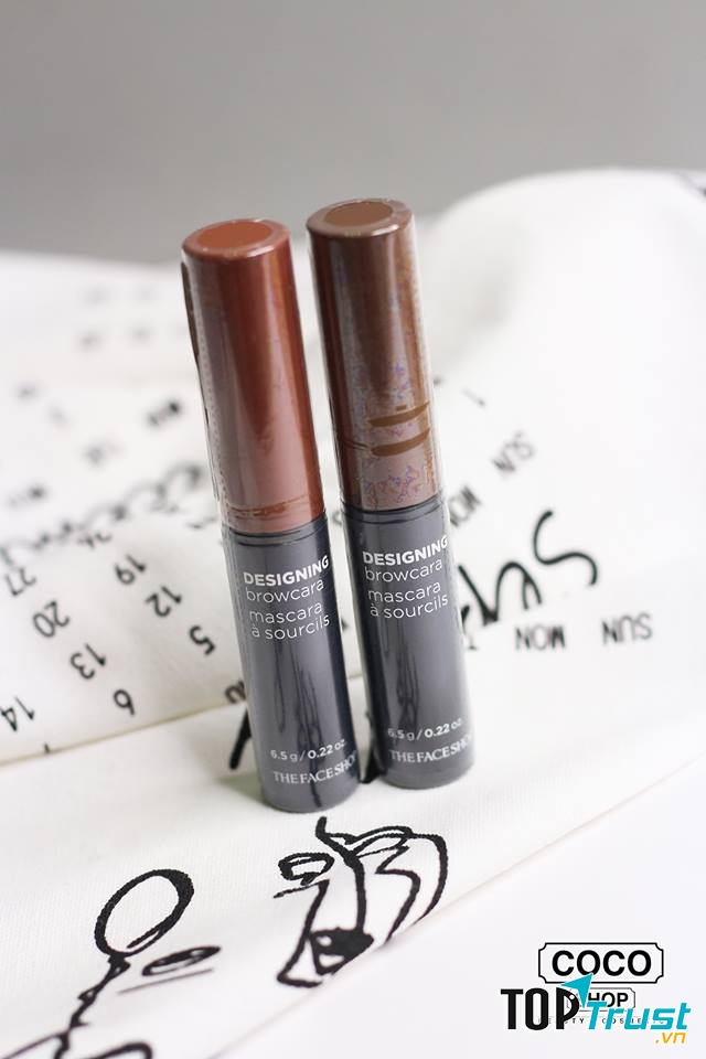 Mascara chân mày The Face Shop Designing Browcara