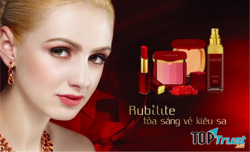 Mascara Và Eyeline 2 In 1 Lovite Rubilite Dual Mascara 2.9g