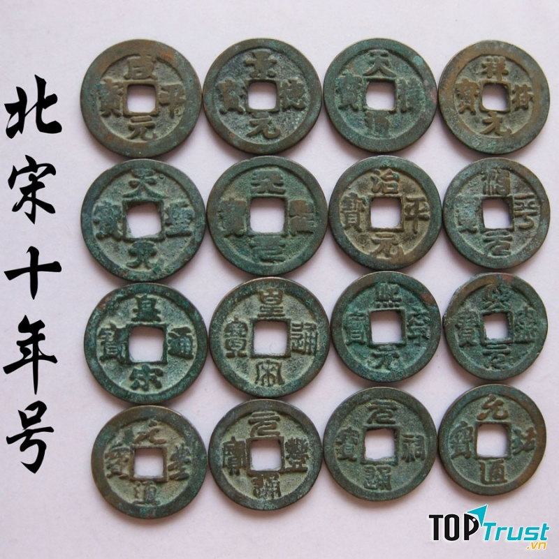 Mặt dây chuyền hình đồng xu cổ