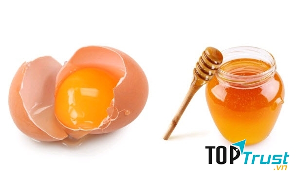 Mặt nạ mật ong lòng trắng trứng gà