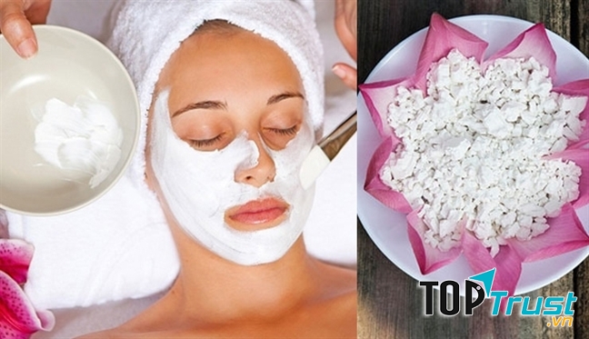 Mặt nạ bột sắn dây, sữa tươi