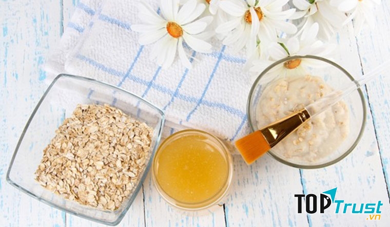 Mặt nạ bột yến mạch