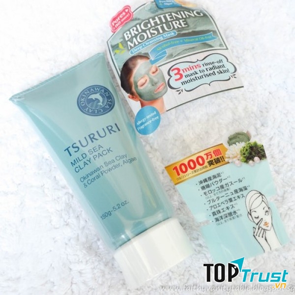 Mặt nạ bùn biển Tsururi Mild Sea Clay Pack Nhật Bản