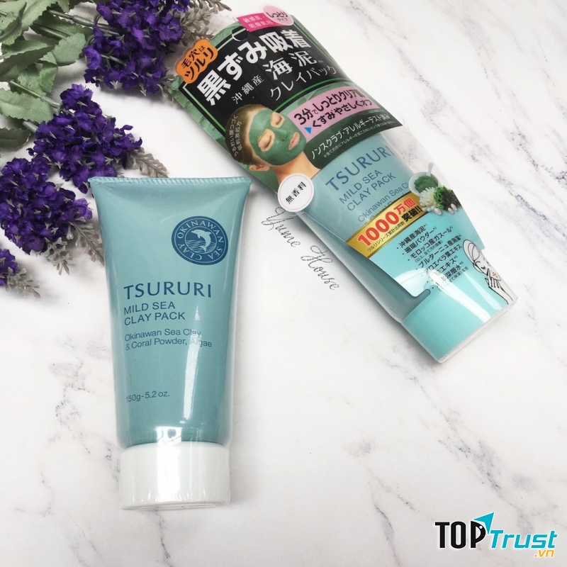 Mặt nạ bùn biển Tsururi Mild Sea Clay Pack Nhật Bản