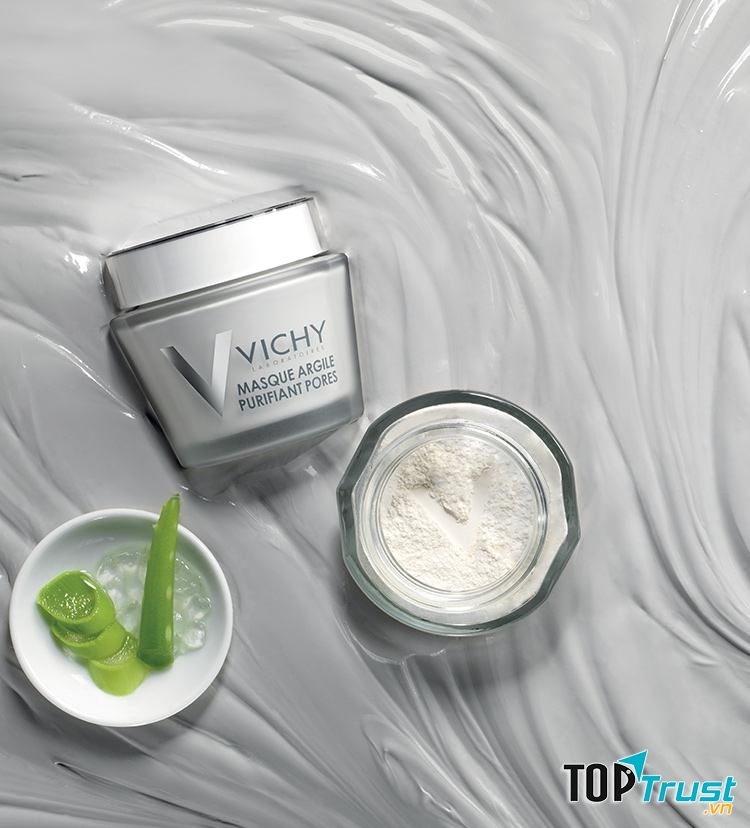 Mặt Nạ Bùn Khoáng Giúp Se Khít Lỗ Chân Lông Vichy Pore Purifying Clay Mask