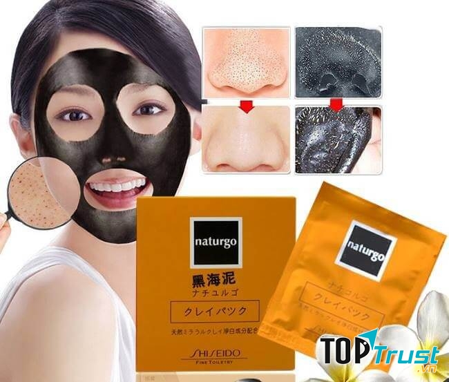 Mặt nạ bùn non Naturgo Shiseido Nhật Bản – Lột sạch mụn cám