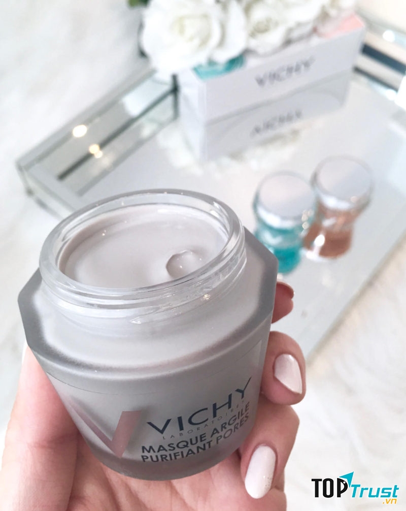 Mặt Nạ Bùn Khoáng Giúp Se Khít Lỗ Chân Lông Vichy Pore Purifying Clay Mask