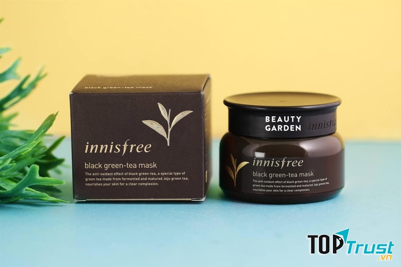 Mặt nạ trà đen Innisfree Black Green - Tea Mask