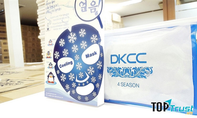Mặt nạ đá lạnh DKCC Ice Cooling Mask se khít lỗ chân lông của Hàn Quốc