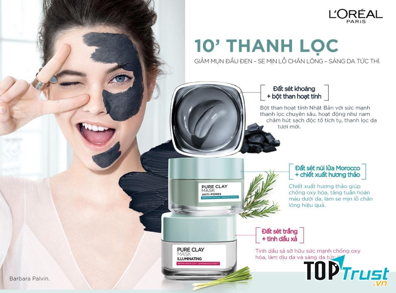 Mặt nạ đất sét Pure Clay L'oreal
