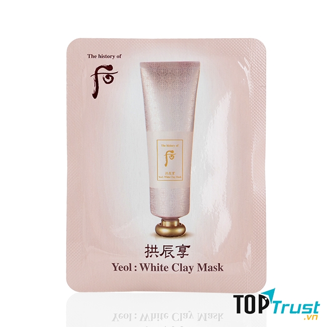 Mặt nạ đất sét trắng Yeol:White Clay Mask