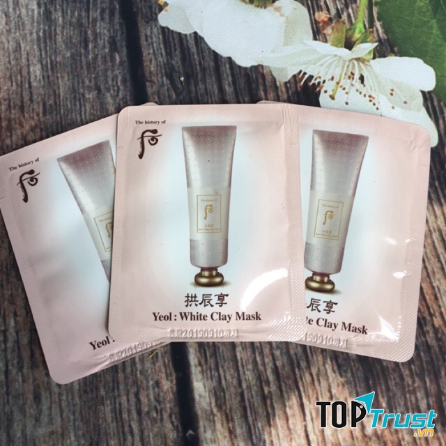 Mặt nạ đất sét trắng Yeol:White Clay Mask