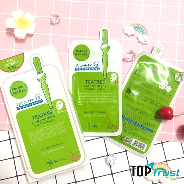 Mặt Nạ Trị Mụn Mediheal Tea Tree Care Solution Essential Mask Ex