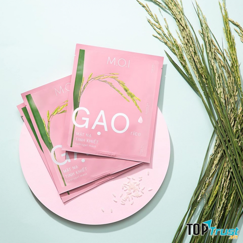 Mặt nạ gạo tinh khiết M.O.I