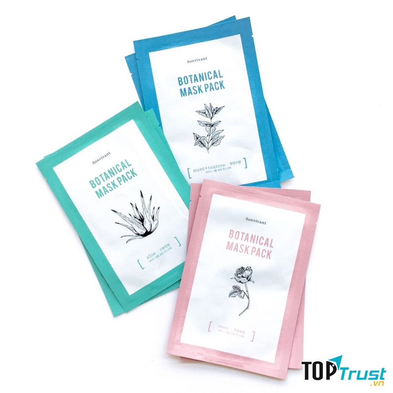 Mặt nạ giấy Bonvivant Botanical Pure Mask Pack