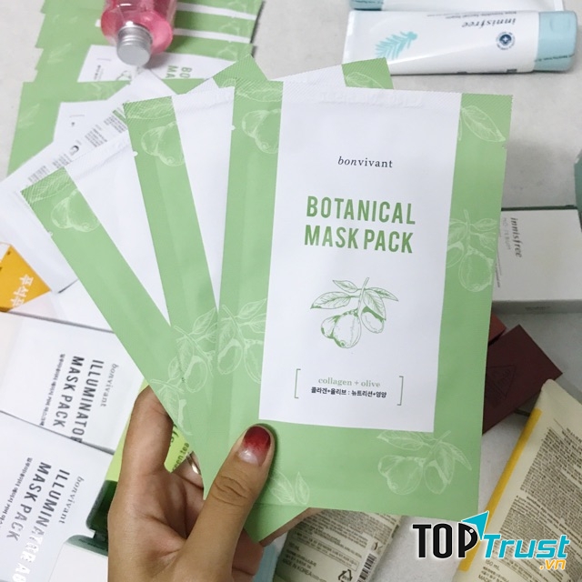 Mặt nạ giấy Bonvivant Botanical Pure Mask Pack