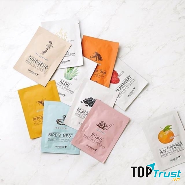 Mặt Nạ Giấy Dưỡng Da Skin Food Beauty In A Food Mask Sheet