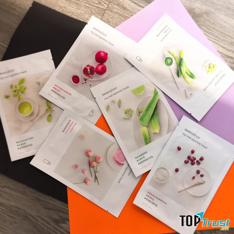 Mặt nạ giấy Innisfree It’s Real Squeeze Mask