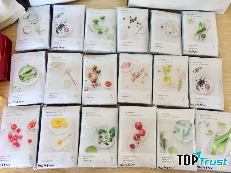 Mặt nạ giấy Innisfree It’s Real Squeeze Mask