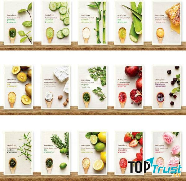 Mặt nạ giấy Innisfree It’s Real Squeeze Mask