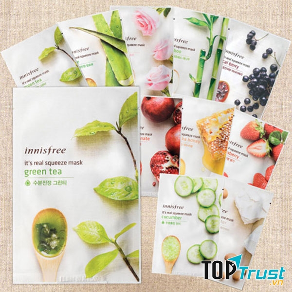 Mặt nạ giấy Innisfree It’s Real Squeeze Mask