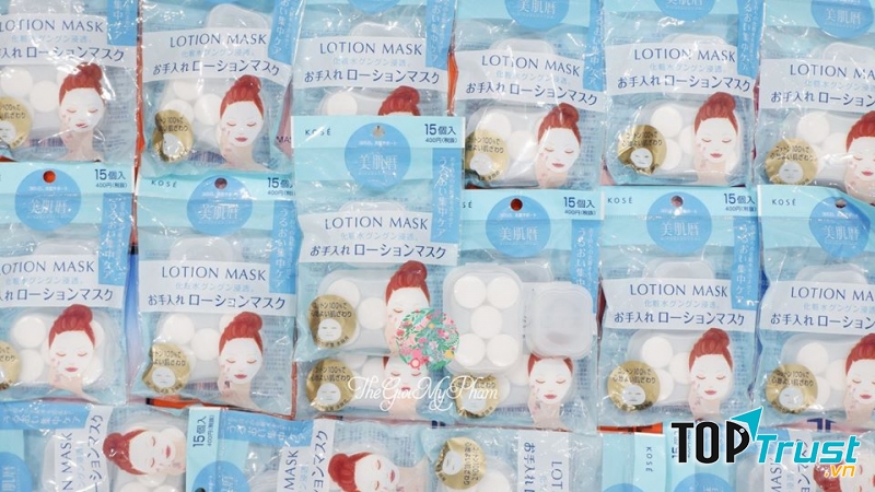 Mặt nạ giấy nén Kose Lotion Mask