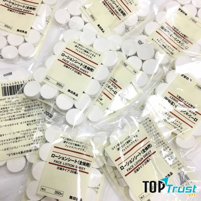 Mặt nạ giấy nén muji