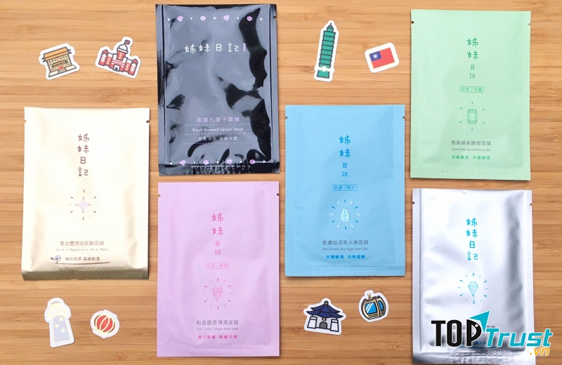 Mặt nạ giấy Sister Diary Emerald Green Tea Conditioning