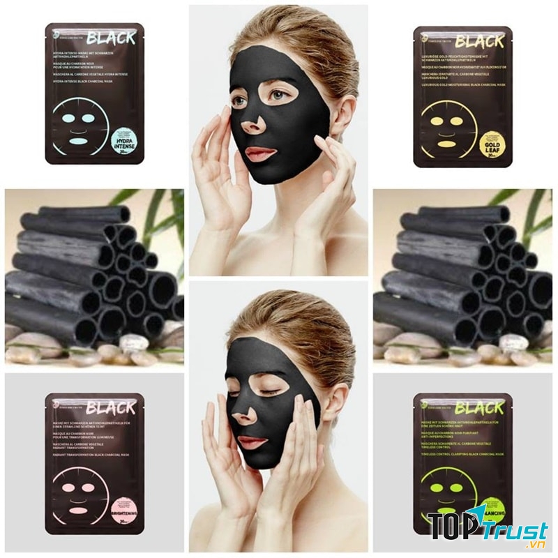 Mặt nạ giấy Timeless Truth Control Clarifying Black Charcoal
